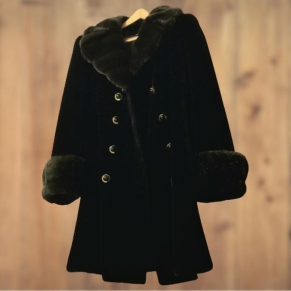 Vintage Faux Fur Coat | Poshmark